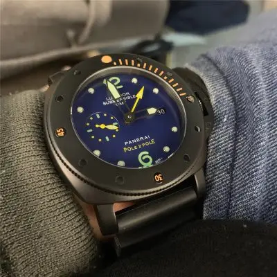 Panerai 904l Stainless Steel Automatic Mechanical Watch 44MM — Panerai