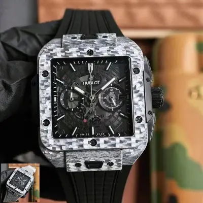 Hublot Carbon Fiber VK Quartz Watch 44MM — Hublot