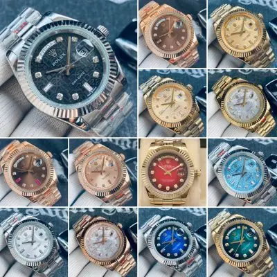 Rolex DayDate 904l Stainless Steel Automatic Mechanical Watch 40mm — Rolex