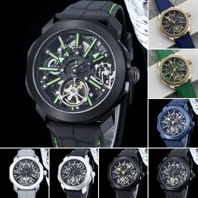 BVLGARI 904l Stainless Steel Automatic Machine Watch 44MM — Bvlgari