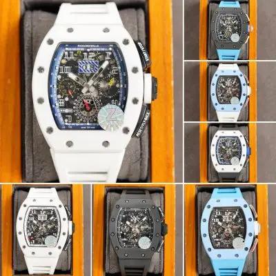 Richard Mille Ceramic Case Automatic Machine 7750 Movement Watch 42MM — Richard Mille