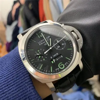 Panerai 904l Stainless Steel Automatic Mechanical Watch 44MM — Panerai