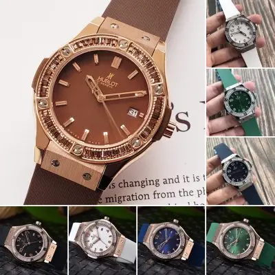 Hublot 904l Stainless Steel Quartzl Watch 33MM — Hublot