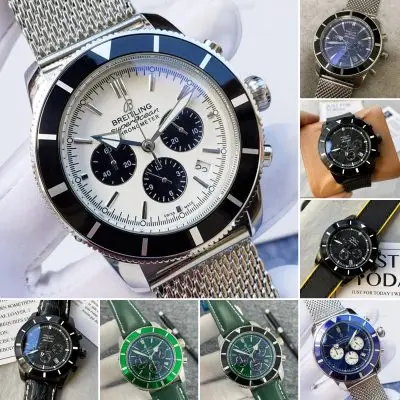 BREITLING 904l Stainless Steel Quartz Watch 46MM — Breitling