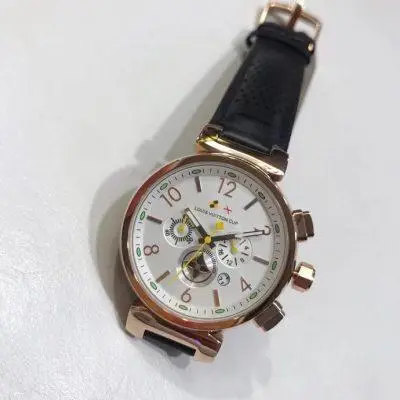 LOUIS VUITTON LV 904l Stainless Steel Quartz Watch 41MM — LOUIS VUITTON