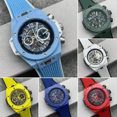 hublot 904l Stainless Steel Automatic Machine Watch 45MM — Hublot