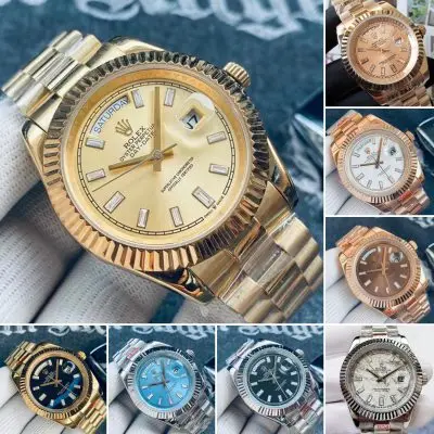 Rolex DayDate 904l Stainless Steel Automatic Mechanical Watch 40mm — Rolex