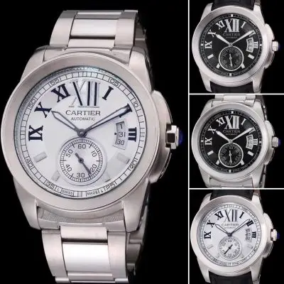 Cartier Calibre De 904l Stainless Steel Automatic Mechanical Watch 42mm — Cartier