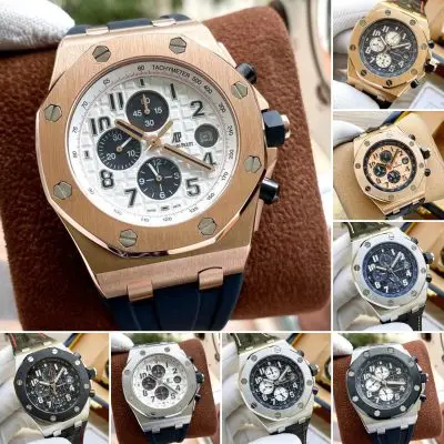 Audemars Piguet Royal Oak Offshore 904l Stainless Steel Automatic Mechanical Watch 42mm — Audemars Piguet