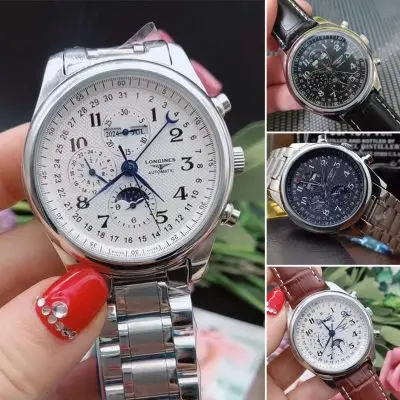Longines 904l Stainless Steel Automatic Machine Watch 40MM — Longines