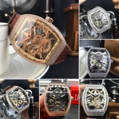Franck Muller 904l Stainless Steel Automatic Machine Watch 42MM — Franck Muller