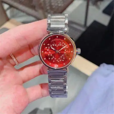 LOUIS VUITTON LV 904l Stainless Steel Quartz Watch 33MM — LOUIS VUITTON