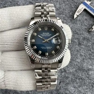 Rolex Datejust 904l Stainless Steel Automatic Mechanical Watch 40mm — Rolex