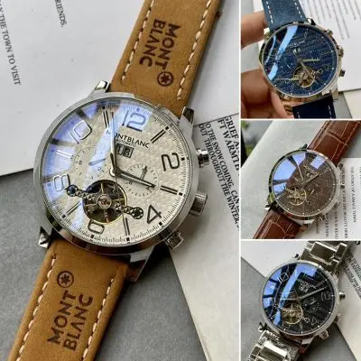 Montblanc 904l Stainless Steel Automatic Machine Watch 43MM — MONTBLANC