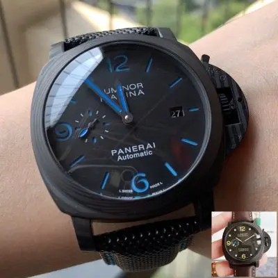 Panerai 904l Stainless Steel Automatic Mechanical Watch 44MM — Panerai
