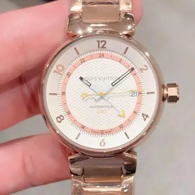 LOUIS VUITTON LV 904l Stainless Steel Quartz Watch 42MM — LOUIS VUITTON