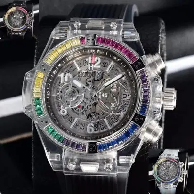 Hublot 904l Stainless Steel Quartzl Watch 45MM — Hublot