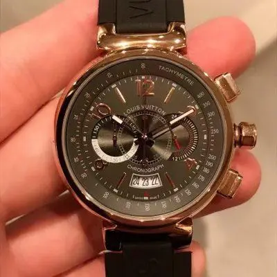 LOUIS VUITTON LV 904l Stainless Steel Quartz Watch 42MM — LOUIS VUITTON