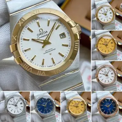OMEGA Constellation 904l Stainless Steel Automatic Mechanical Watch 38MM — Omega