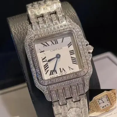 Cartier Panthere 904l Stainless Steel Quartz Watch 27mm — Cartier