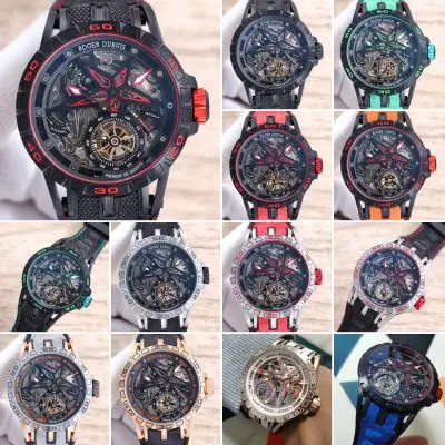 Roger Dubuis 904l Stainless Steel Automatic Machine Watch 46MM — Roger Dubuis