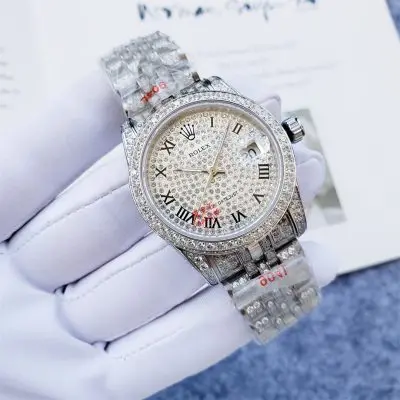 Rolex Datejust 904l Stainless Steel Automatic Mechanical Watch 36mm — Rolex