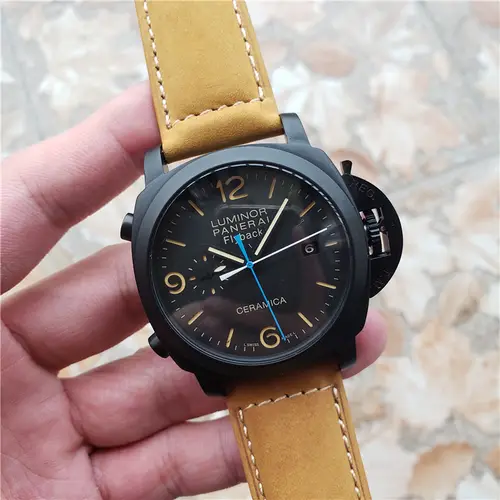 Panerai 904l Stainless Steel Automatic Mechanical Watch 44MM — Panerai