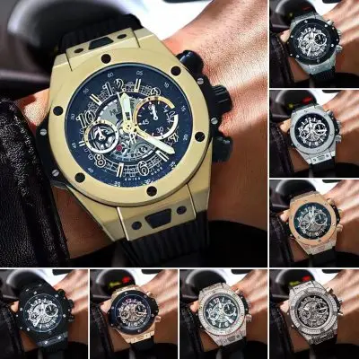 Hublot 904l Stainless Steel Quartzl Watch 42MM — Hublot