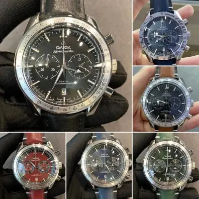 OMEGA Speedmaster 904l Stainless Steel Quartzl Watch 44MM — Omega