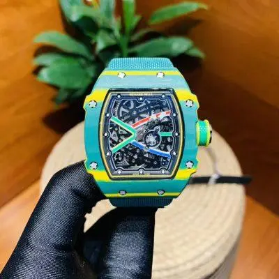 Richard Mille Carbon Fiber Automatic Machine Watch 42MM — Richard Mille