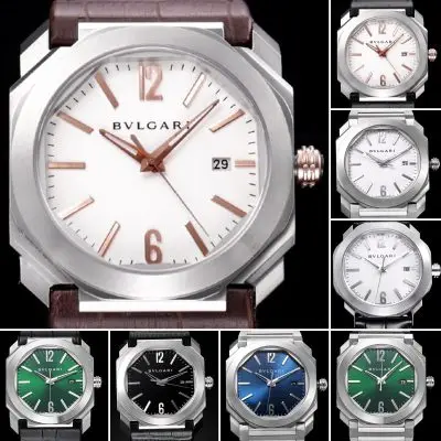 BVLGARI 904l Stainless Steel Automatic Machine Watch 42MM — Bvlgari