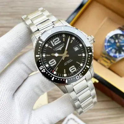 Longines 904l Stainless Steel Automatic Machine Watch 41MM — Longines