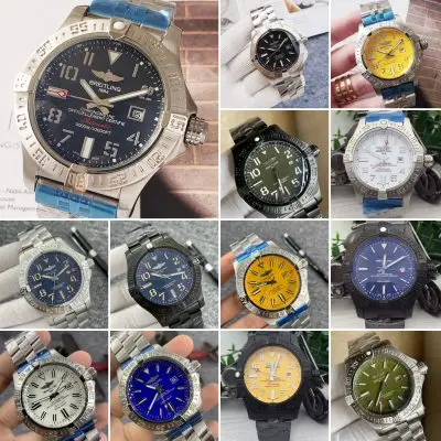 BREITLING 904l Stainless Steel Automatic Machine Watch 46MM — Breitling