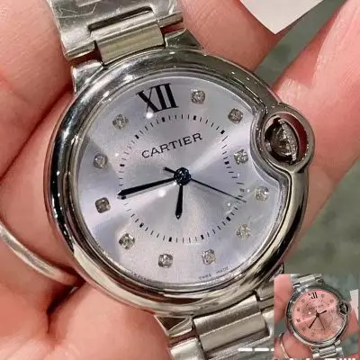 Cartier Ballon Bleu 904l Stainless Steel Quartz Watch 31mm — Cartier