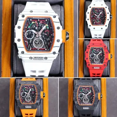 Richard Mille Carbon Fiber Automatic Machine 7750 Movement Watch 42MM — Richard Mille