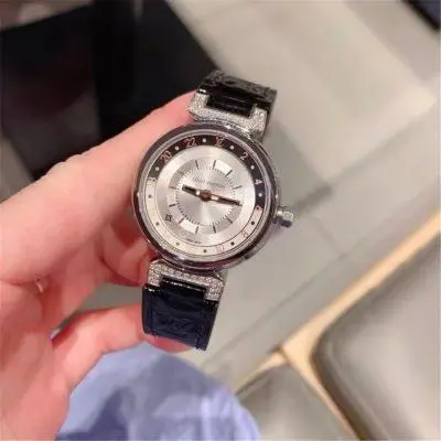 LOUIS VUITTON LV 904l Stainless Steel Quartz Watch 33MM — LOUIS VUITTON