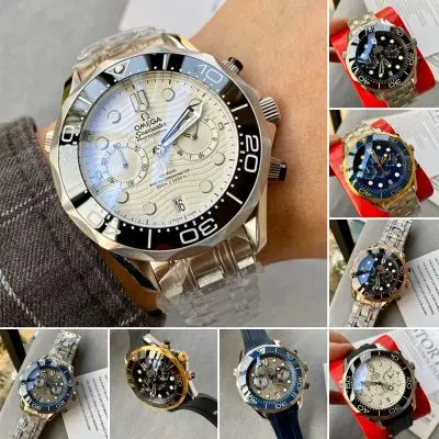 OMEGA Seamaster 904l Stainless Steel Quartzl Watch 44MM — Omega