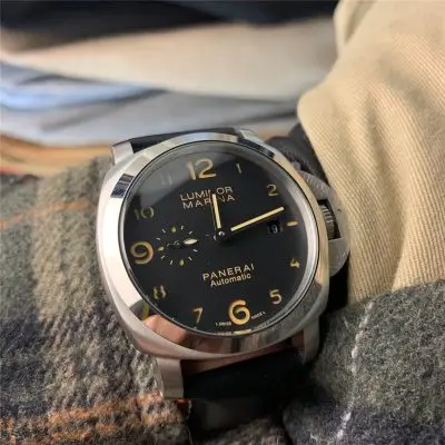 Panerai 904l Stainless Steel Automatic Mechanical Watch 47MM — Panerai