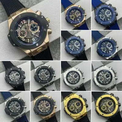 Hublot 904l Stainless Steel Quartzl Watch 45MM — Hublot