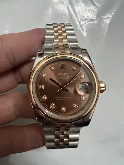 Rolex Datejust 904l Stainless Steel Automatic Mechanical Watch 36mm — Rolex