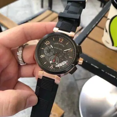 LOUIS VUITTON LV 904l Stainless Steel Quartz Watch 41MM — LOUIS VUITTON