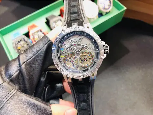 Roger Dubuis 904l Stainless Steel Automatic Machine Watch 46MM — Roger Dubuis