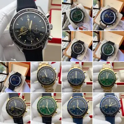 OMEGA Speedmaster 904l Stainless Steel Quartzl Watch 44MM — Omega