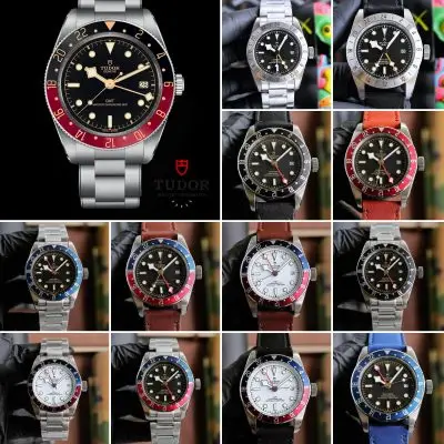Tudor 904l Stainless Steel GMT Automatic Machine Watch 41MM — Tudor