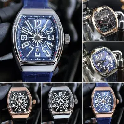 Franck Muller 904l Stainless Steel Automatic Machine Watch 42MM — Franck Muller