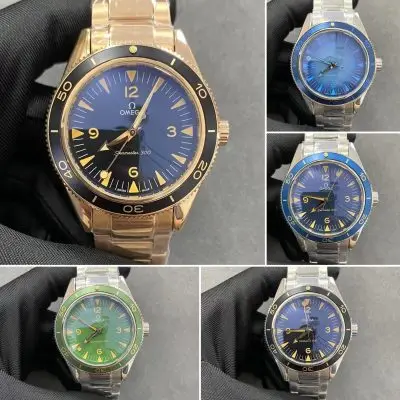 Omega 904l Stainless Steel Automatic Machine Watch 44MM — Omega