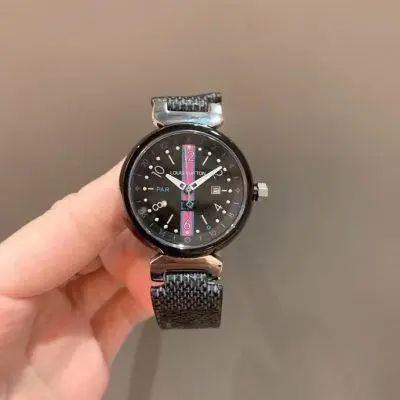 LOUIS VUITTON LV 904l Stainless Steel Quartz Watch 33MM — LOUIS VUITTON