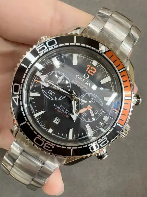 Omega 904l Stainless Steel Automatic Machine Watch 44MM — Omega