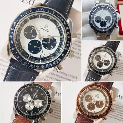 OMEGA Speedmaster 904l Stainless Steel Quartzl Watch 42MM — Omega