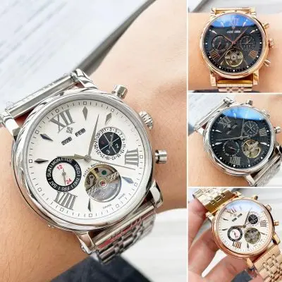 Patek Philippe 904l Stainless Steel Automatic Mechanical Watch 43MM — Patek Philippe